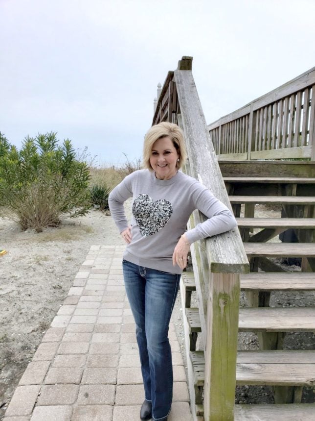 50 IS NOT OLD | WEARING MY HEART ON MY CHEST | FASHION OVER 40