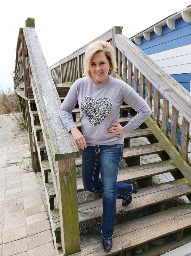 50 IS NOT OLD | WEARING MY HEART ON MY CHEST | FASHION OVER 40