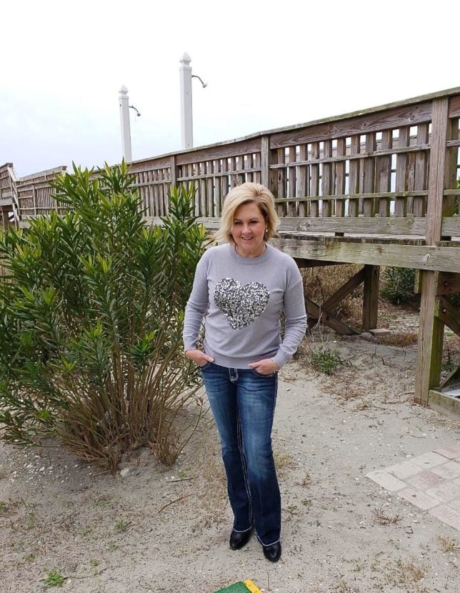 50 IS NOT OLD | WEARING MY HEART ON MY CHEST | FASHION OVER 40
