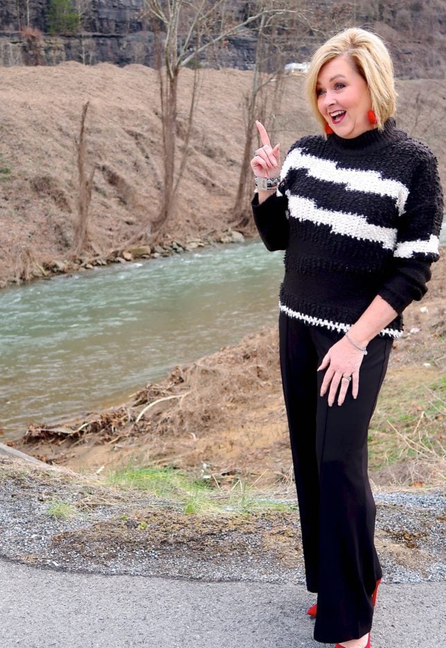 50 IS NOT OLD | BLACK ON BLACK STYLE | FASHION OVER 40