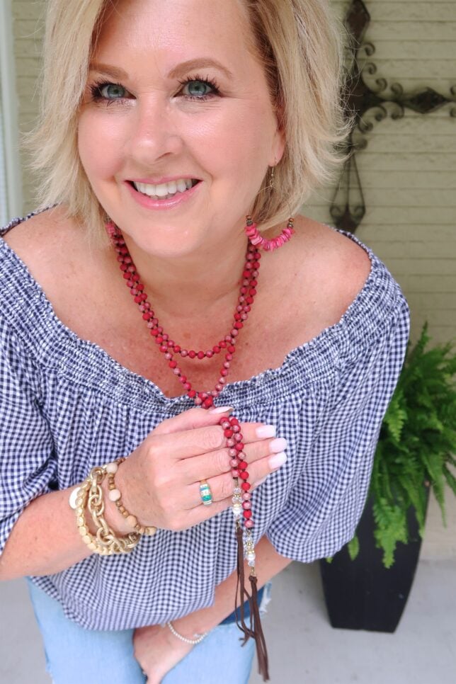 50 IS NOT OLD | DISTRESSED JEANS WITH NO HOLES | FASHION OVER 50