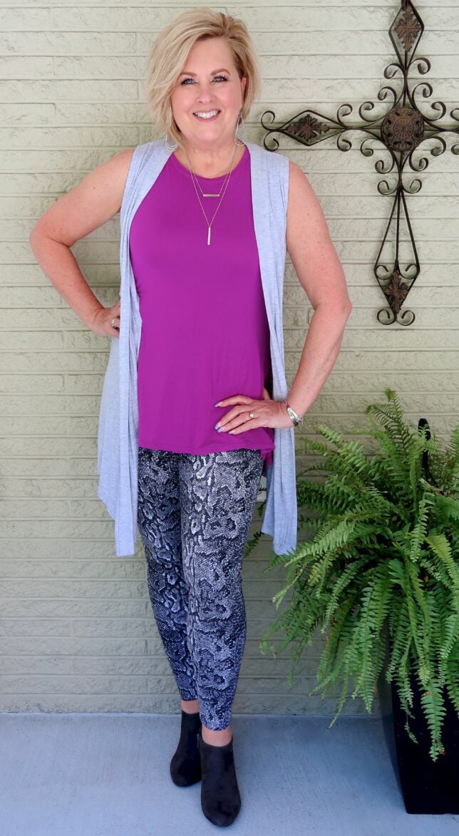 50 IS NOT OLD | RULES FOR WEARING LEGGINGS | FASHION OVER 40