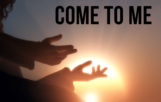 Hands outstretched