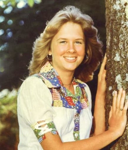Fashion Blogger 50 Is Not Old as a senior in high school with a patchwork top