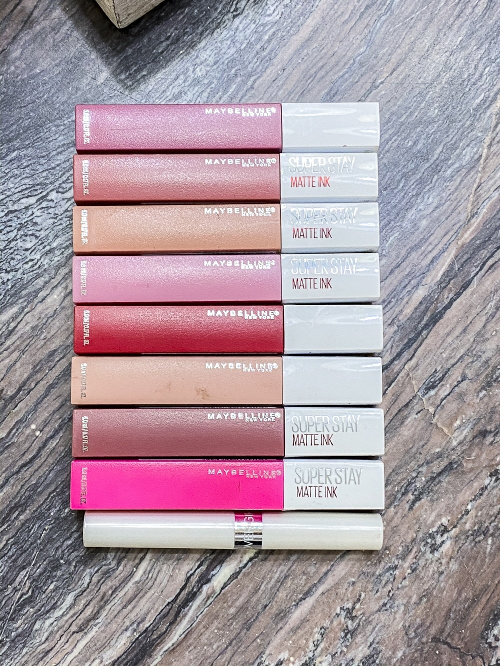 Fashion Blogger 50 Is Not Old is showing, Maybelline Matte Ink Lip Color