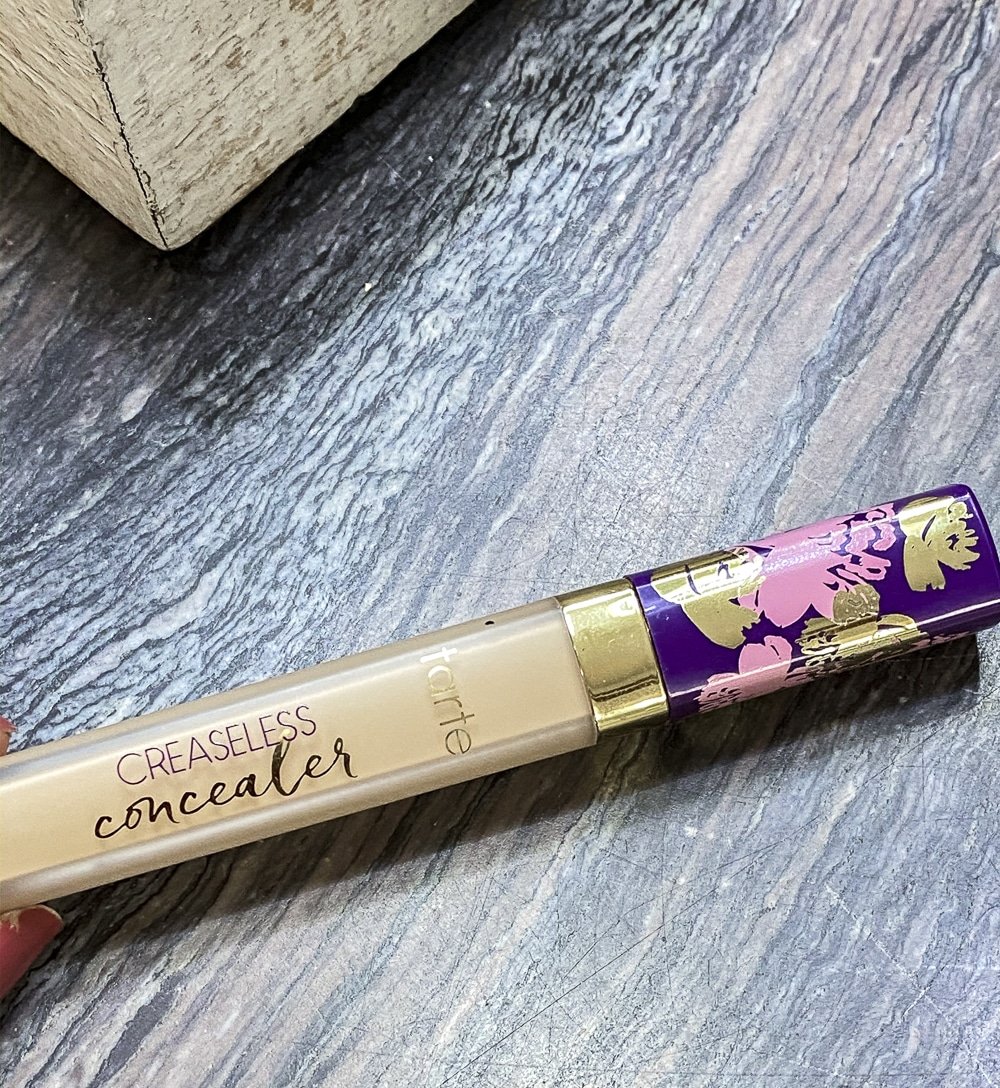 Fashion Blogger 50 Is Not Old is showing, Tarte Creaseless Concealer