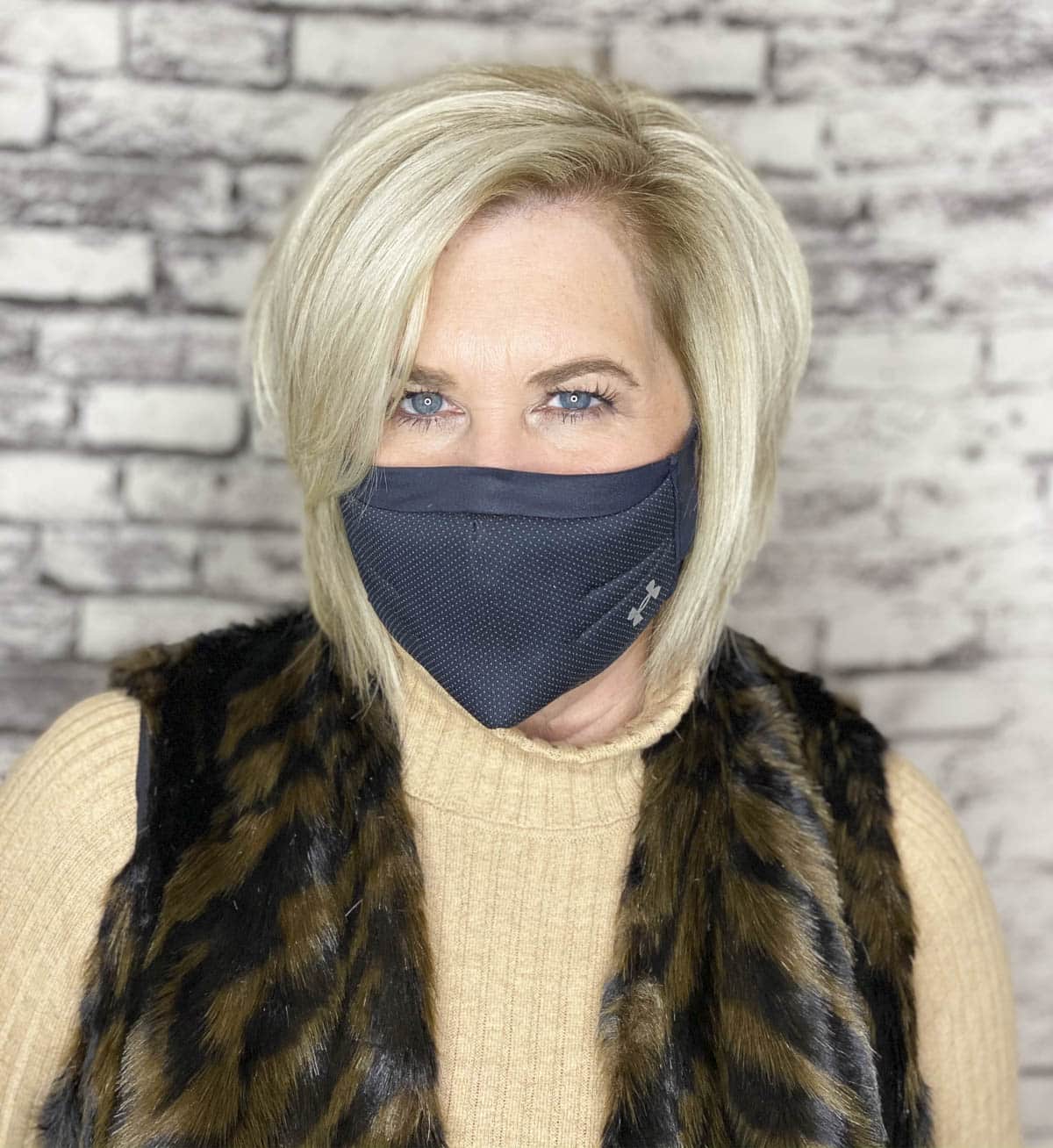 Fashion Blogger 50 Is Not Old is showing off a new haircut for spring