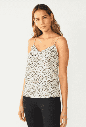 cheetah print camisole from Kohl's
