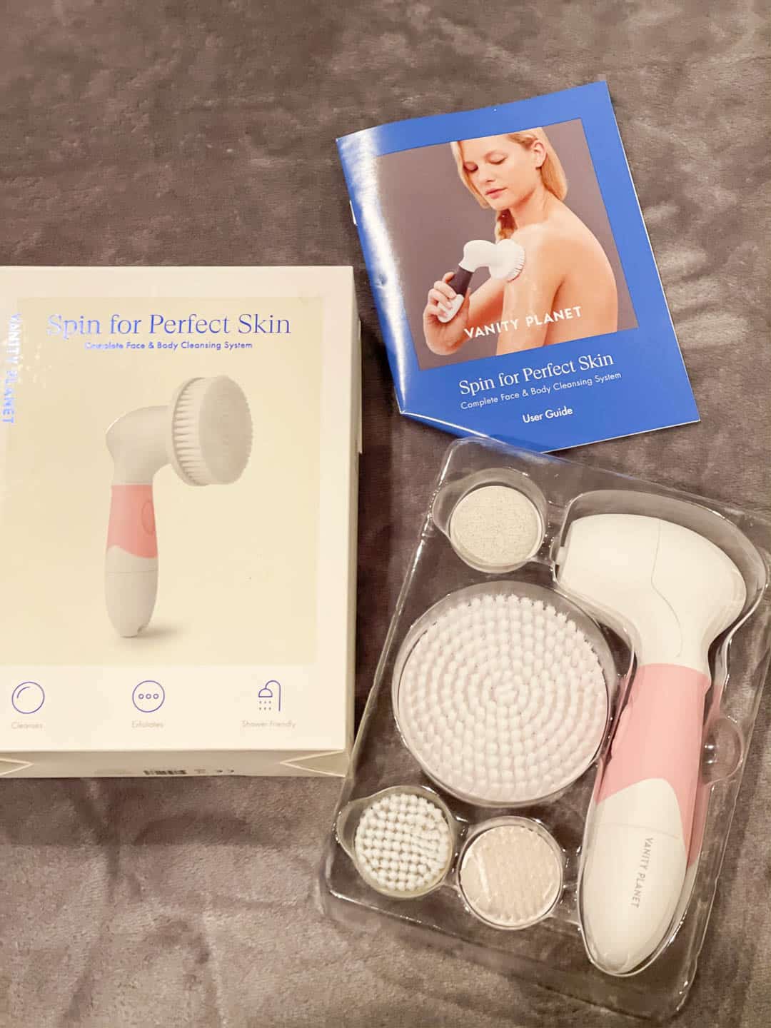 Over 40 Fashion Blogger, Tania Stephens, is showing items from Amazon that you didn't know you needed, including this body and face cleanser