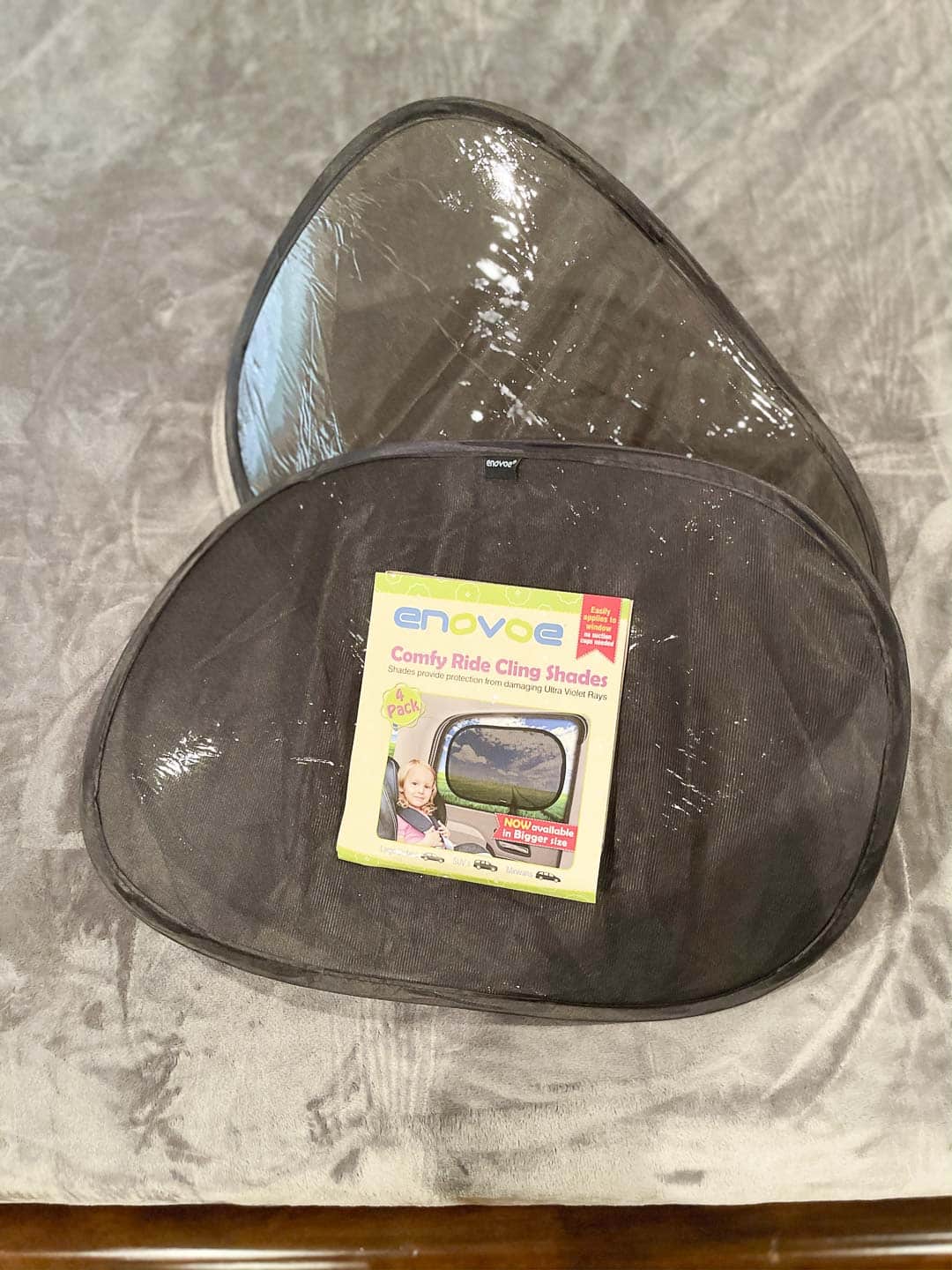 Over 40 Fashion Blogger, Tania Stephens, is showing items from Amazon that you didn't know you needed, including this car cling sun shade