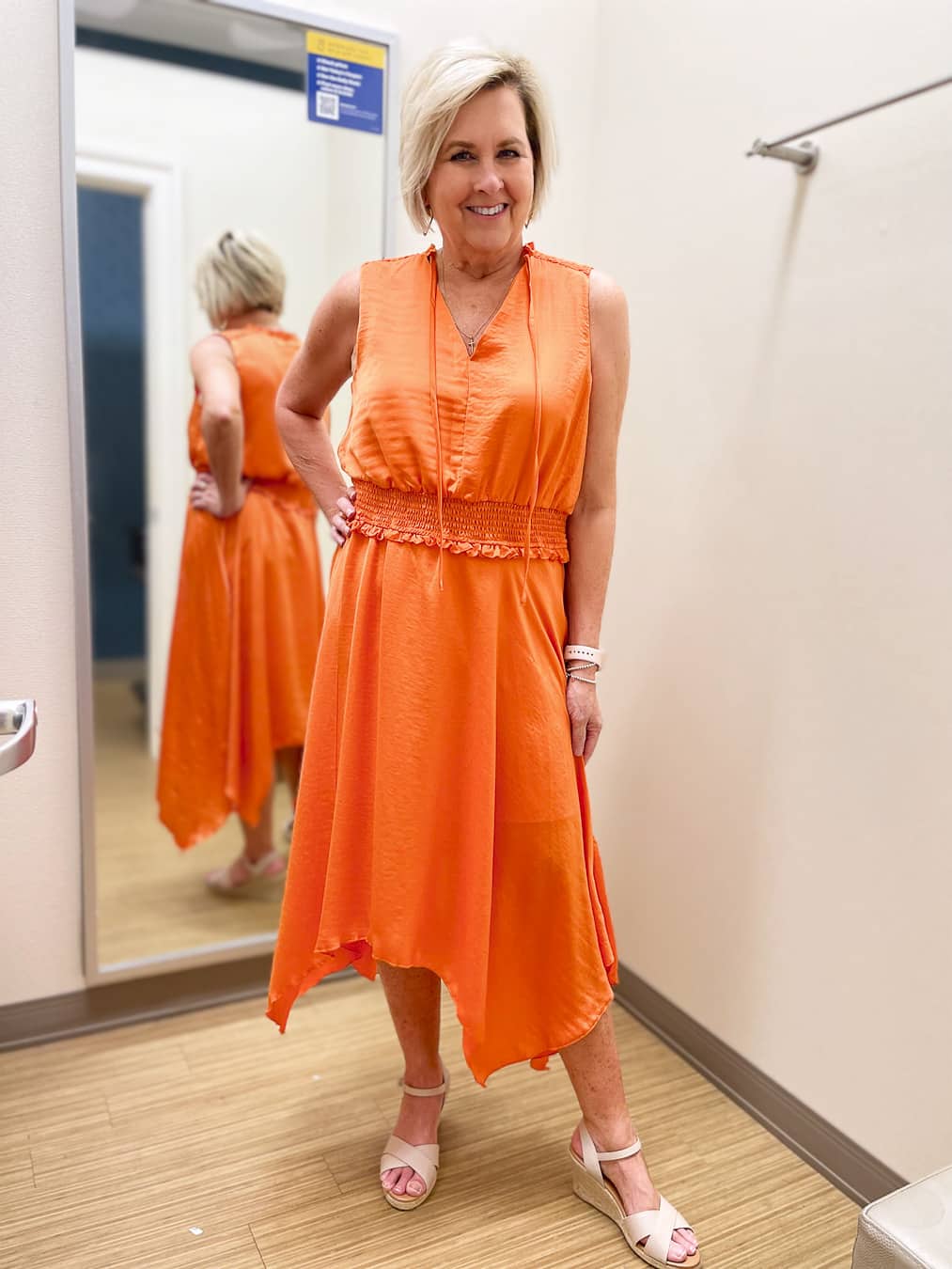 Over 40 Fashion Blogger, Tania Stephens is doing a Belk try-on haul with summer dresses40