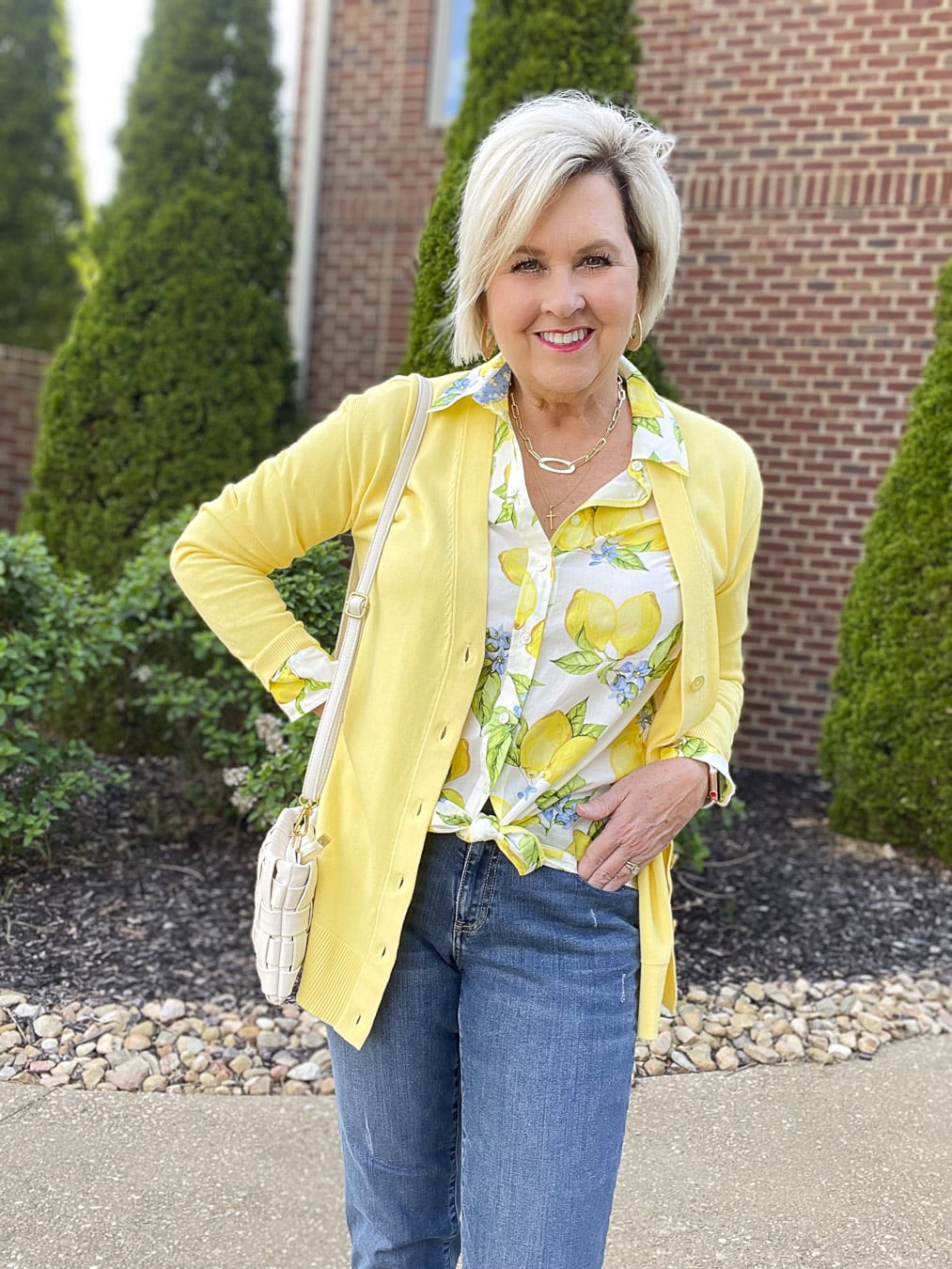 Over 40 Fashion Blogger, Tania Stephens is styling a This or That post with Talbots9