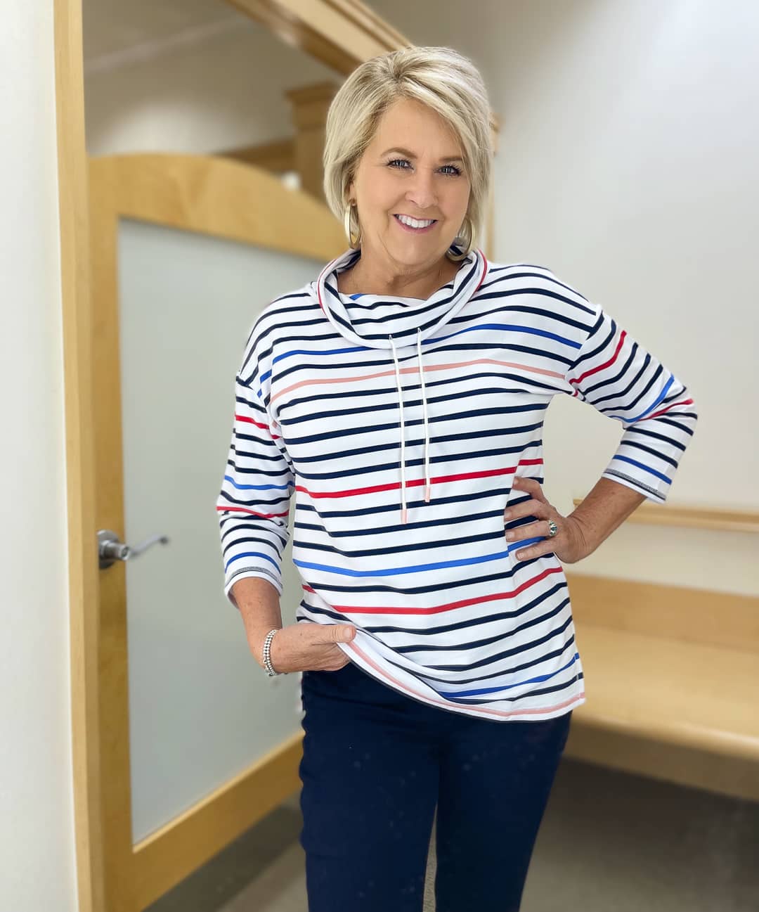 Over 40 Fashion Blogger, Tania Stephens is doing a try on haul with Talbots on 6-21-22 28
