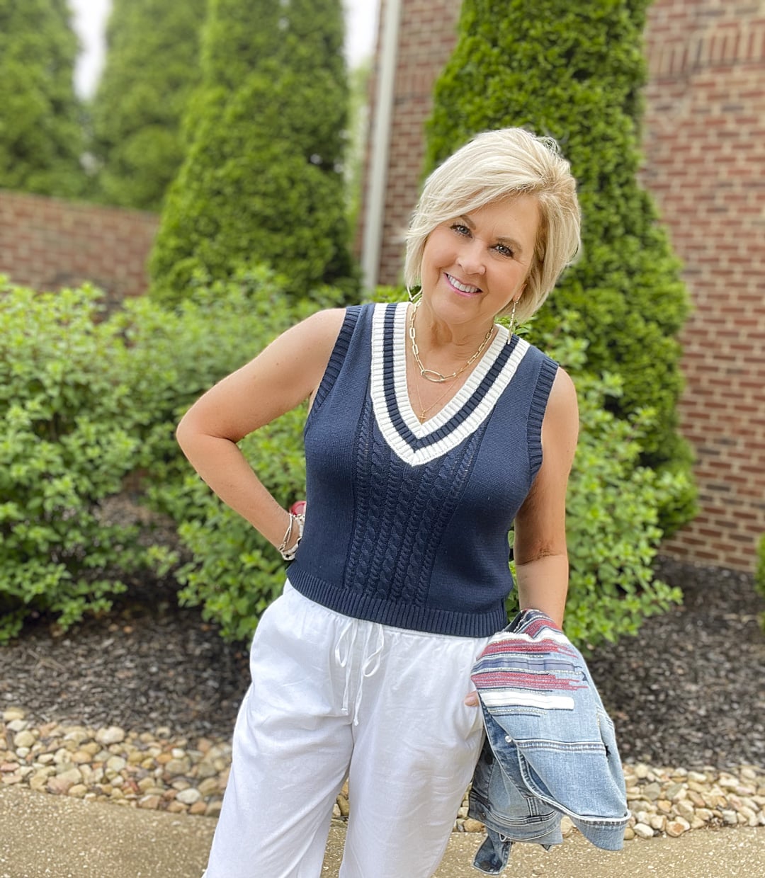Over 40 Fashion Blogger, Tania Stephens is styling clothing for the 4th of July in a Try-On Haul26
