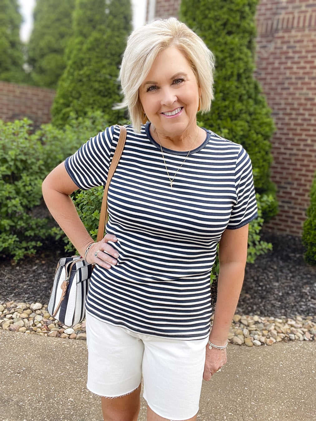 Over 40 Fashion Blogger, Tania Stephens is styling clothing for the 4th of July in a Try-On Haul7