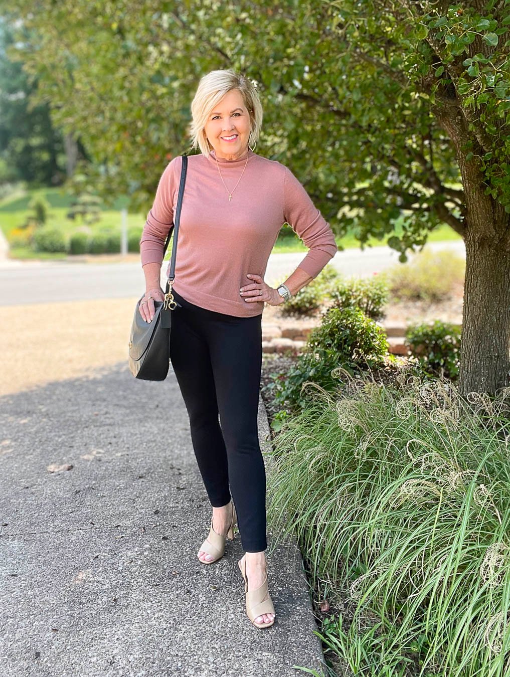 Over 40 Fashion Blogger, Tania Stephens is styling one sweater from Nordstrom three ways34