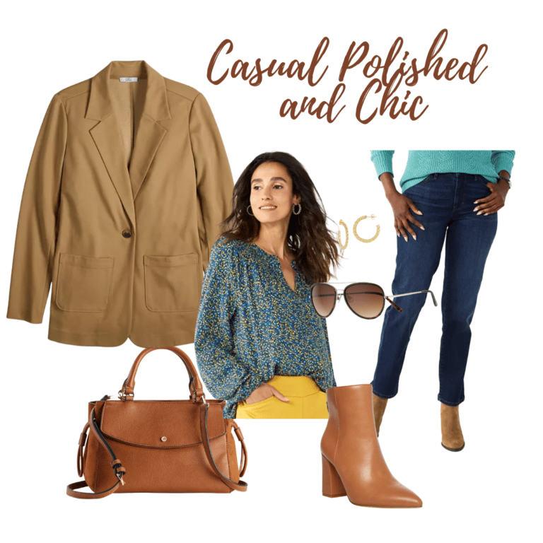 Over 40 Fashion Blogger, Tania Stephens is showing chic clothing from Kohl's3