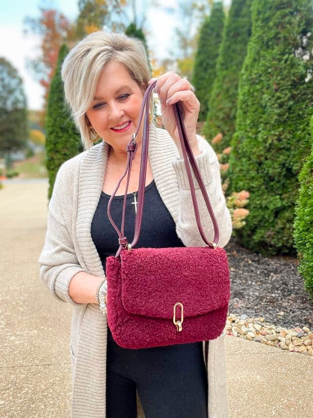 Over 40 Fashion Blogger, Tania Stephens is styling two affordable outfits for the holidays40