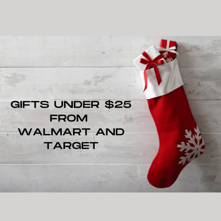 GIFTS UNDER $25 FROM WALMART AND TARGET