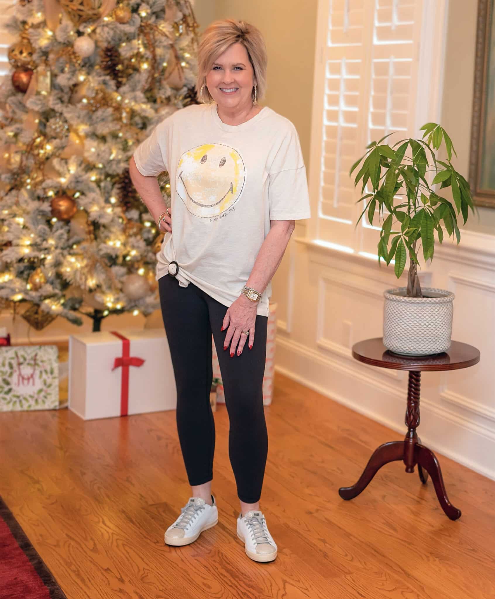 Rules for wearing leggings over 40-38