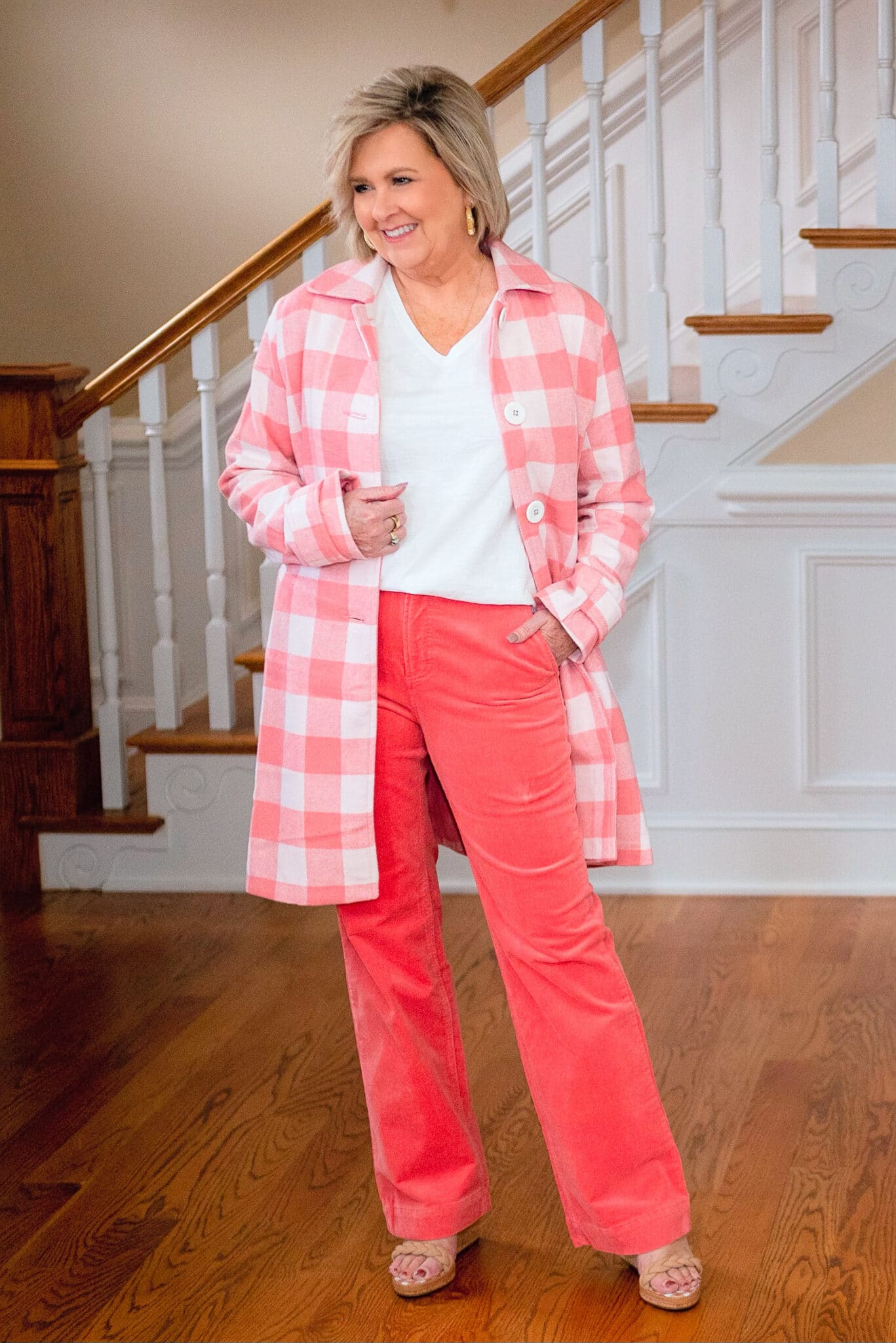 Fashion Blogger, 50 Is Not Old is showing winter to Spring clothing from Kohl's1