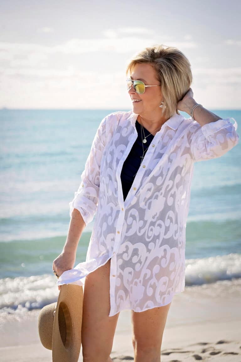 Tania Stephens with a perfect faux tan