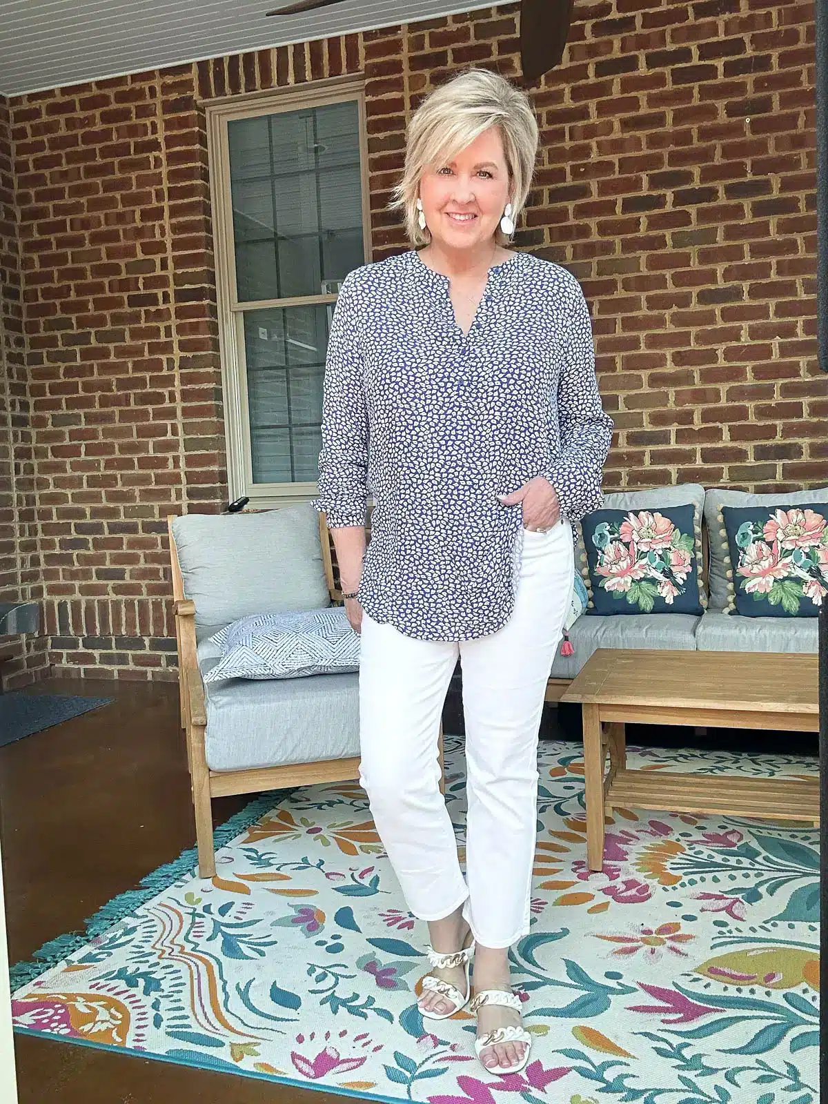 Navy and White are the perfect pairing.