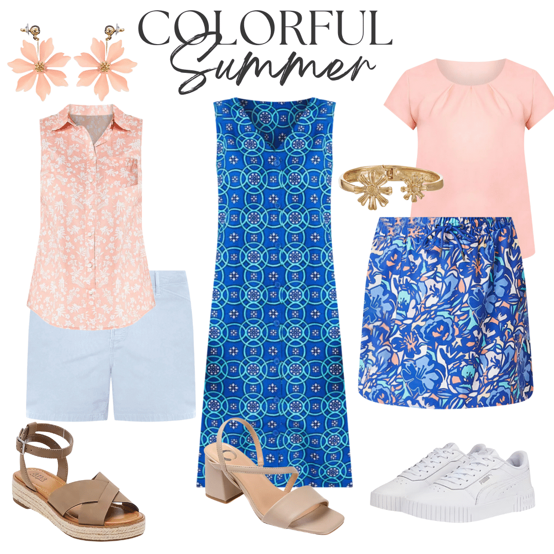 JCP Colorful Summer Collage
