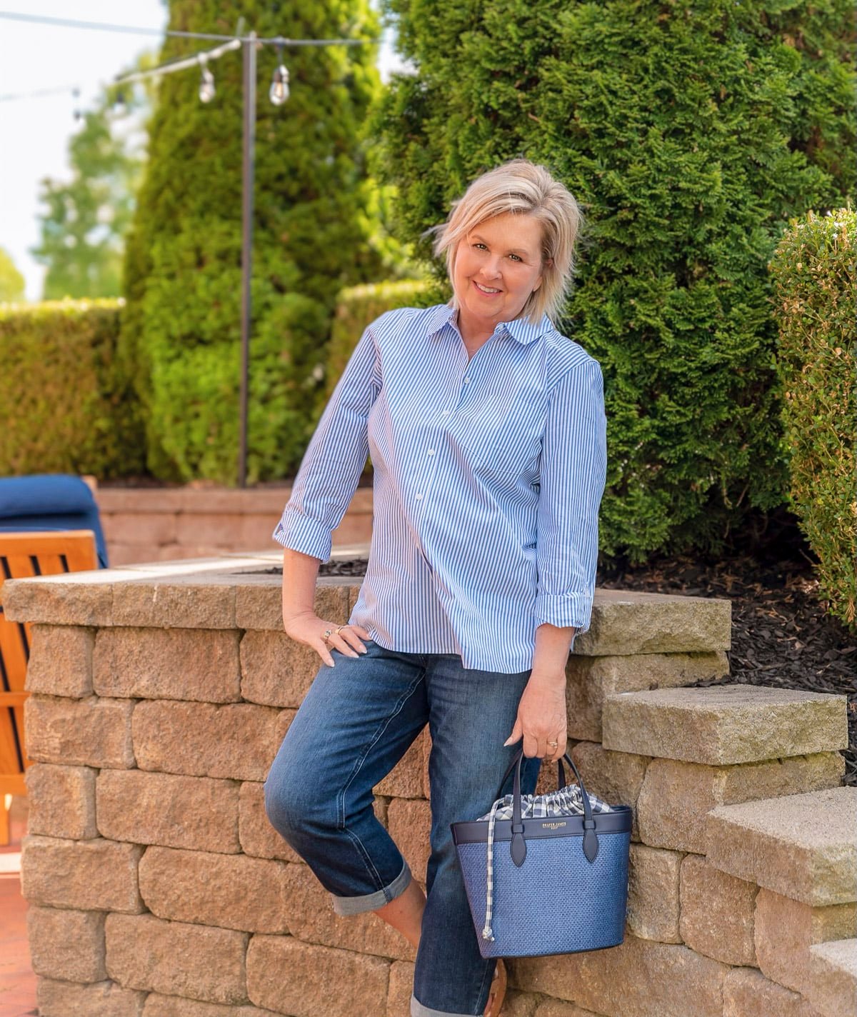 Fashion Blogger, Tania Stephens is styling a casual outfit from Kohl's 3