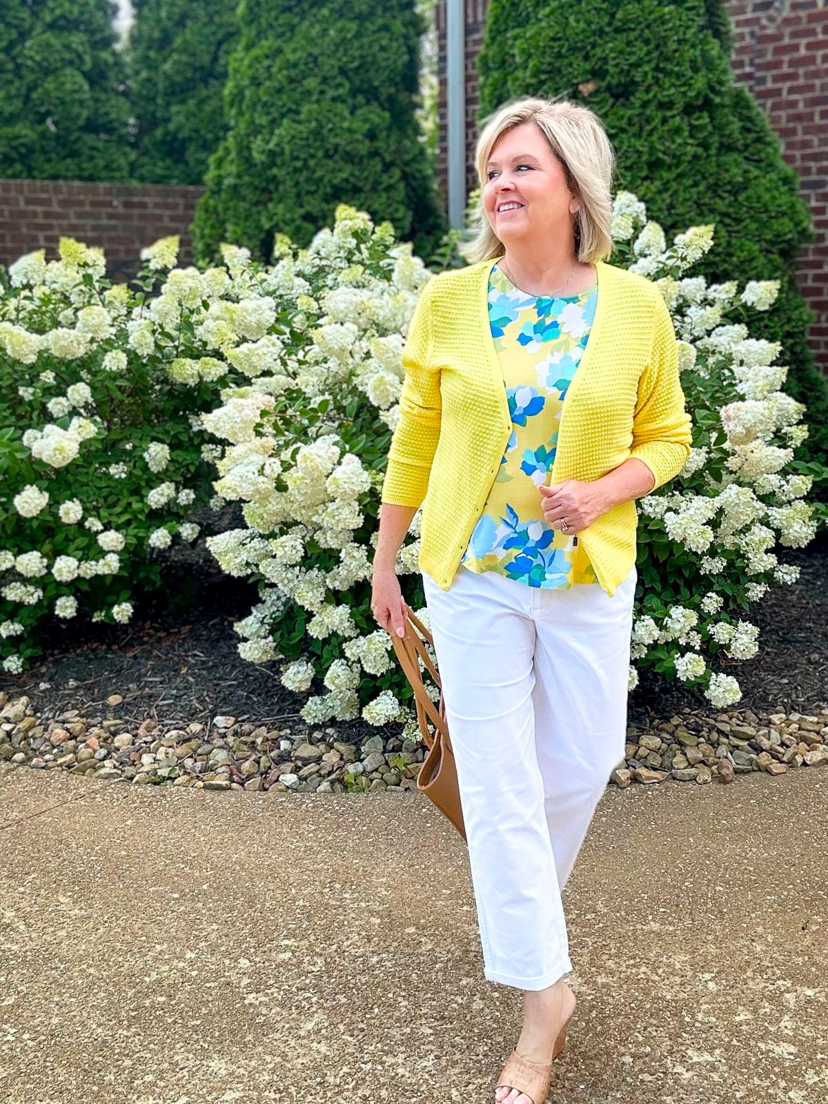 Over 50 Fashion blogger, Tania Stephens, is wearing styles for summer from Kohl's -10