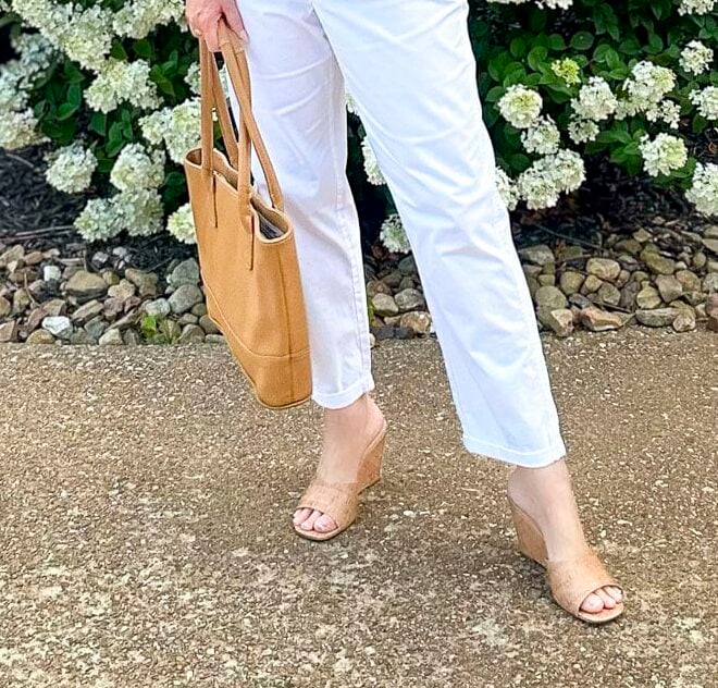 Over 50 Fashion blogger, Tania Stephens, is wearing styles for summer from Kohl's -11