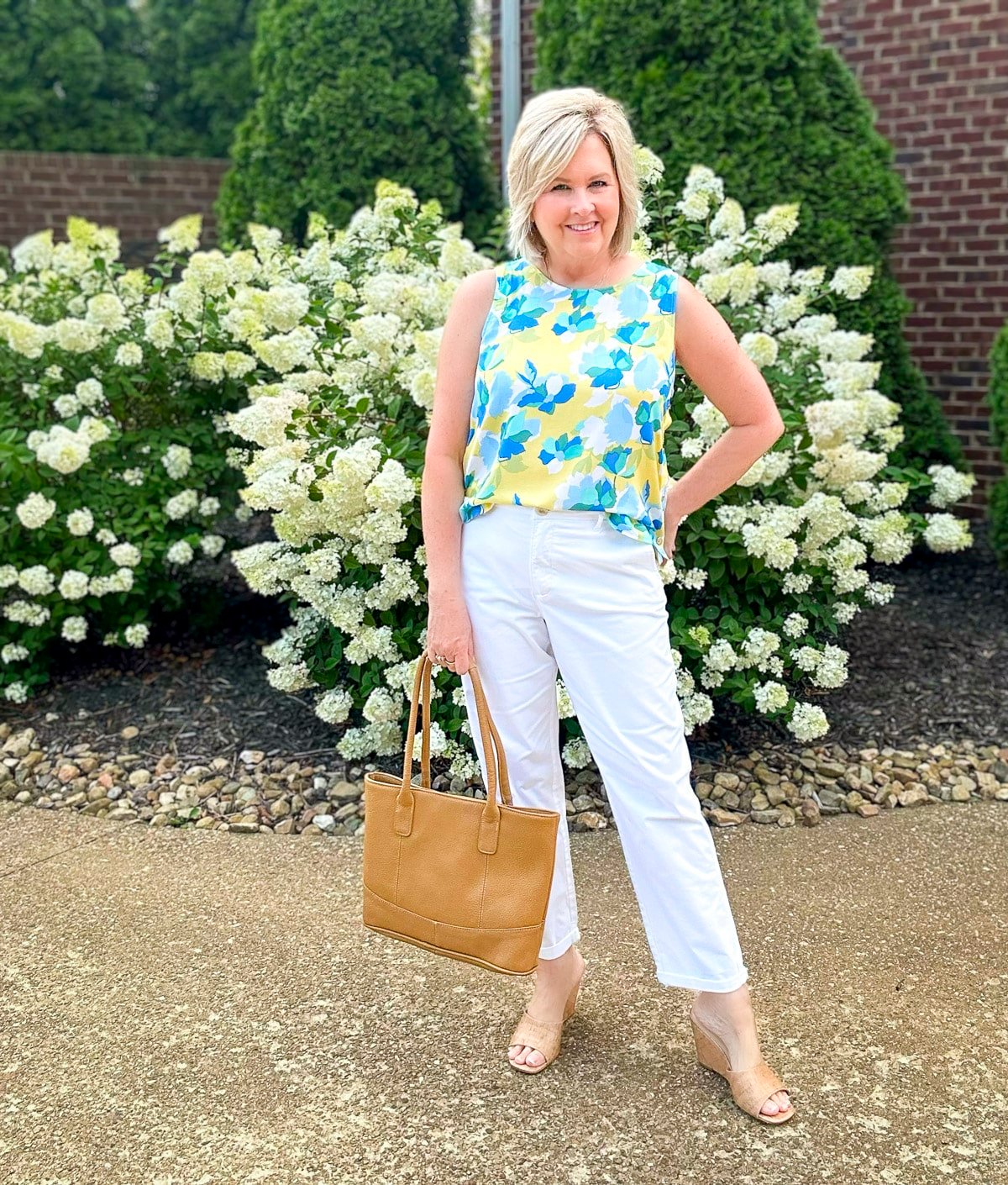 Over 50 Fashion blogger, Tania Stephens, is wearing styles for summer from Kohl's -13