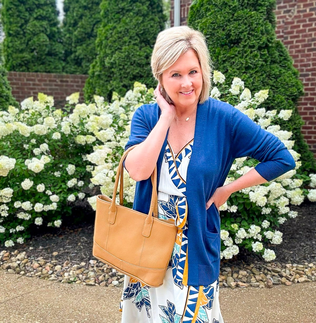 Over 50 Fashion blogger, Tania Stephens, is wearing styles for summer from Kohl's -28