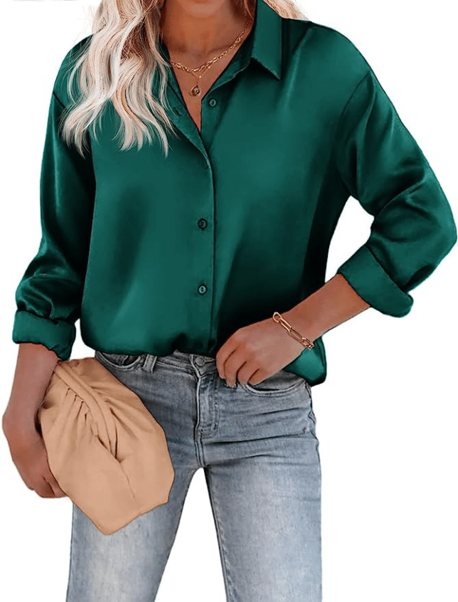 15  Versatile and Stylish Tops For Women Over 50 silk