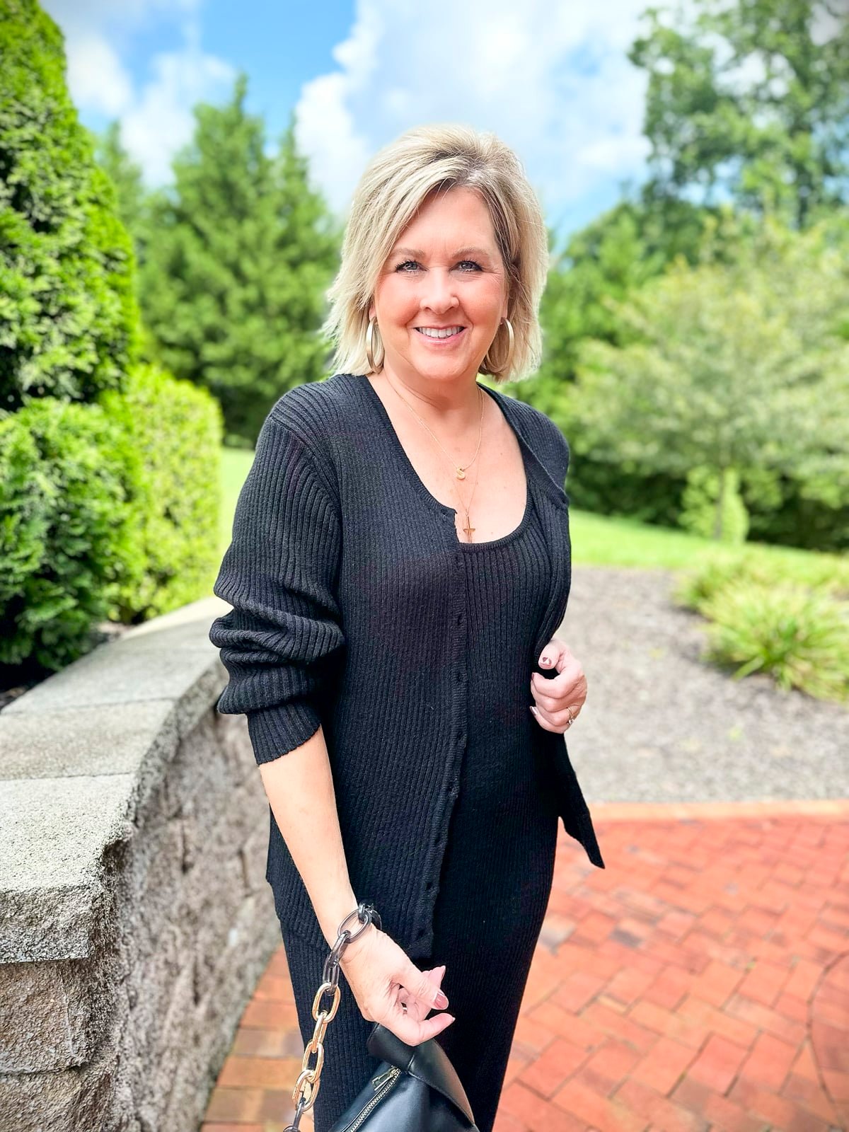 Fashion Blogger, Tania Stephens is wearing two cute dresses from Walmart you can wear now and later in Fall12