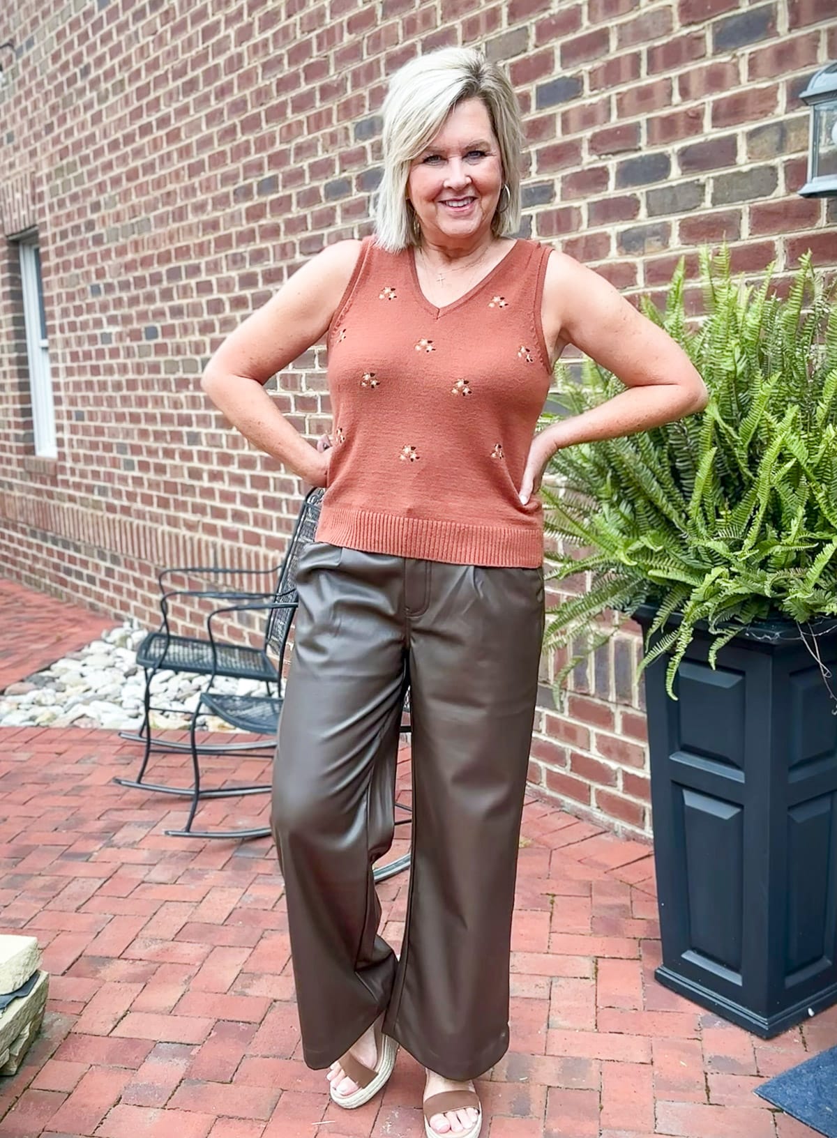 Over 50 Fashion Blogger, Tania Stephens is styling new arrivals from Walmart for fall 2023 - 28