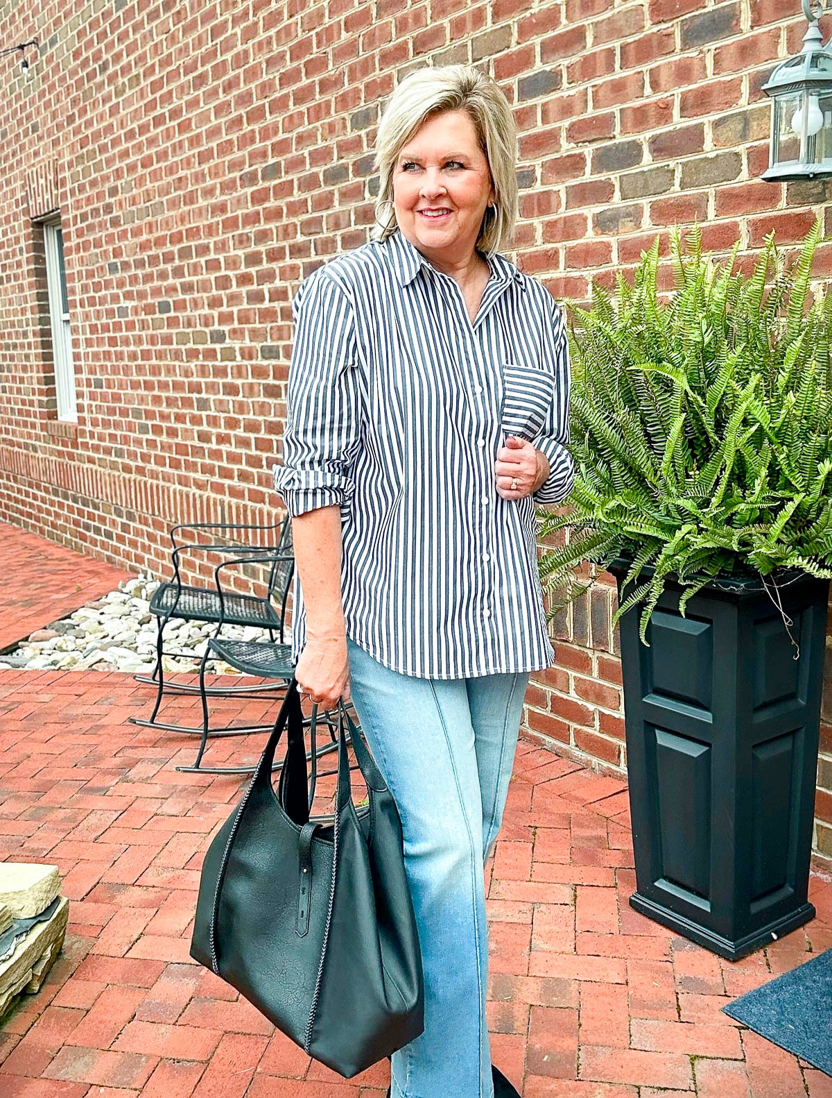 Over 50 Fashion Blogger, Tania Stephens is styling new arrivals from Walmart for fall 2023 - 37