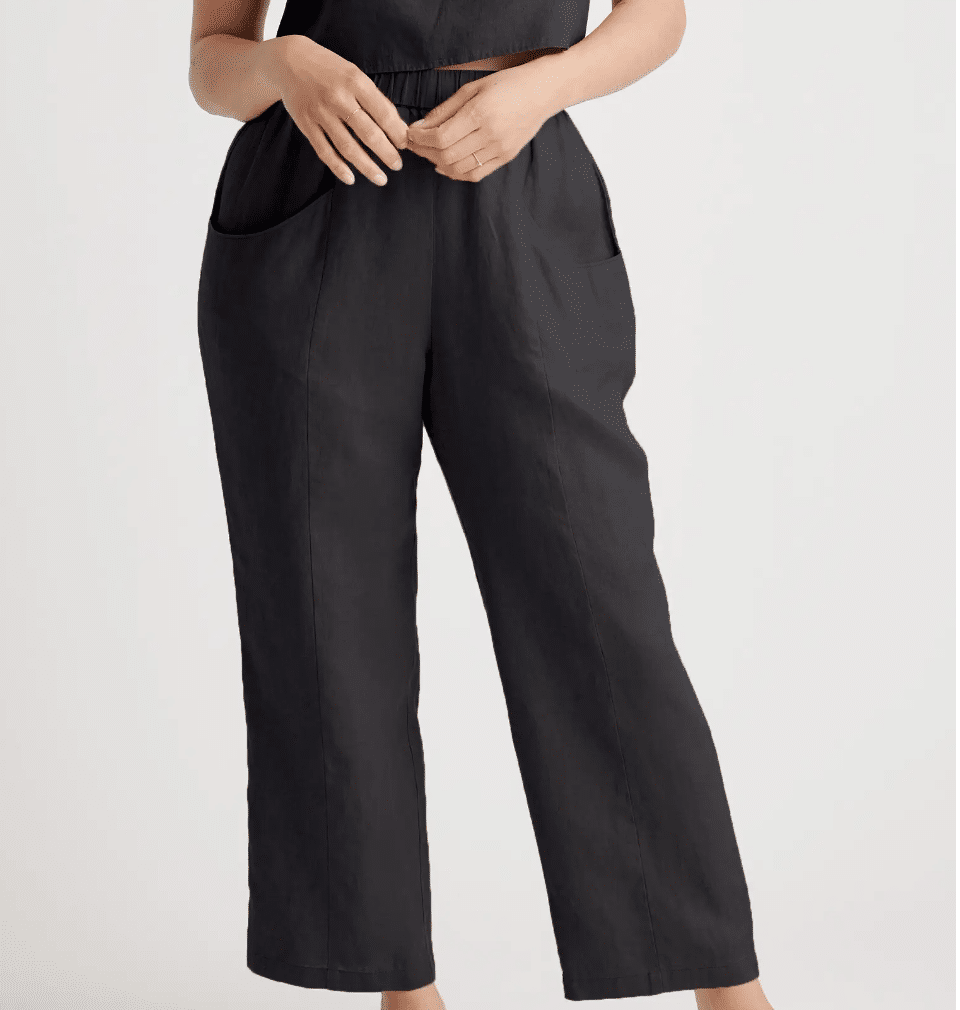 Luxury Loungewear That Will Make You Swoon linen pants