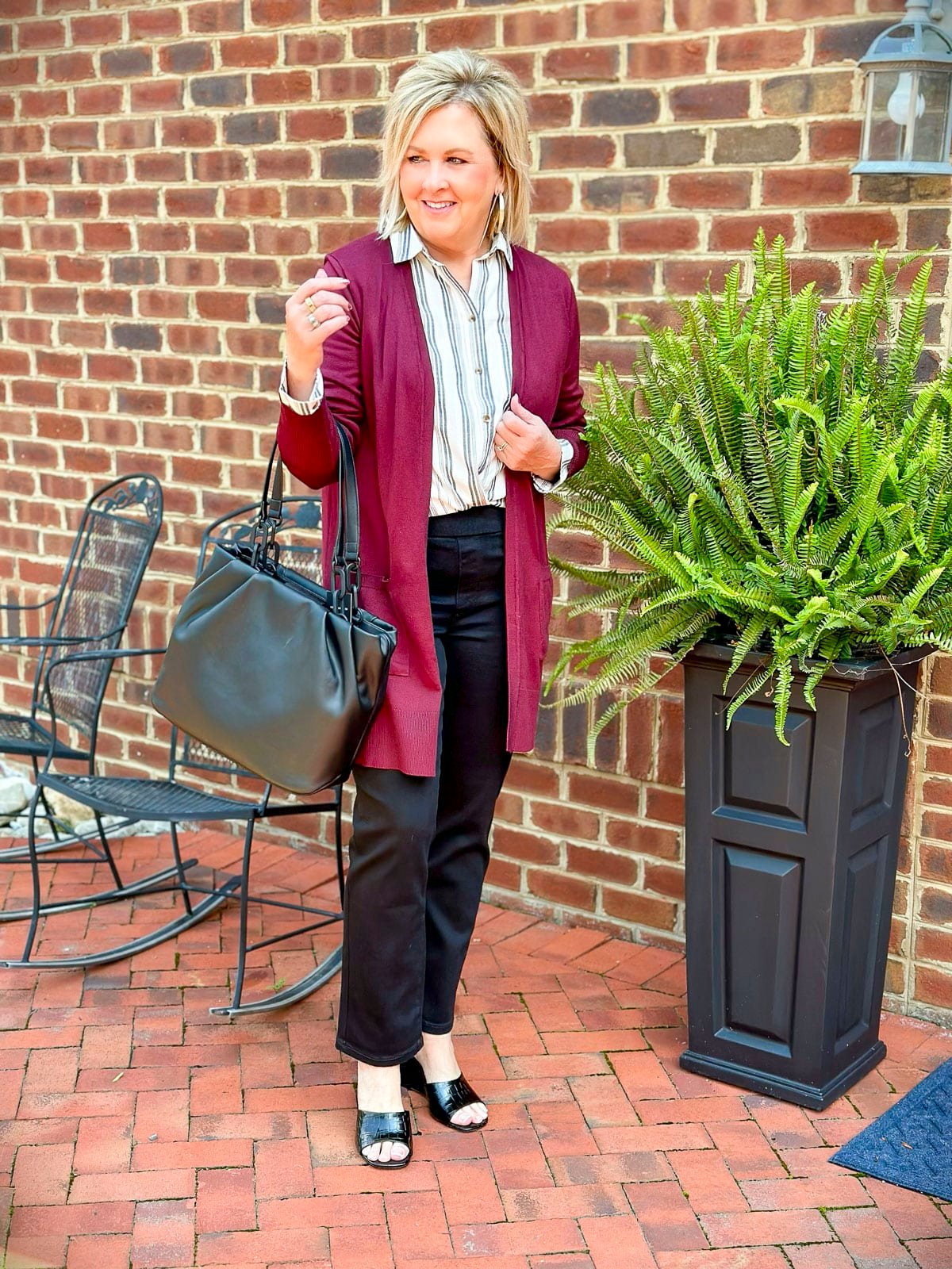 Fashion Blogger, Tania Stephens, is styling four early fall outfits from Kohl's 3