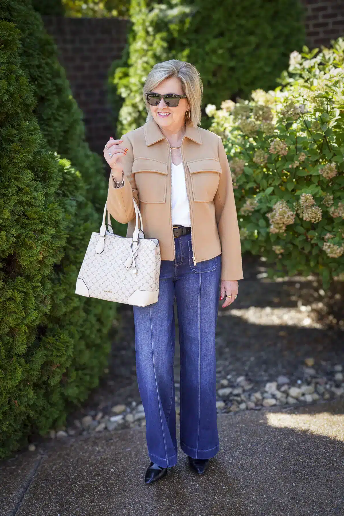 Tania Stephens with Kohls Handbag