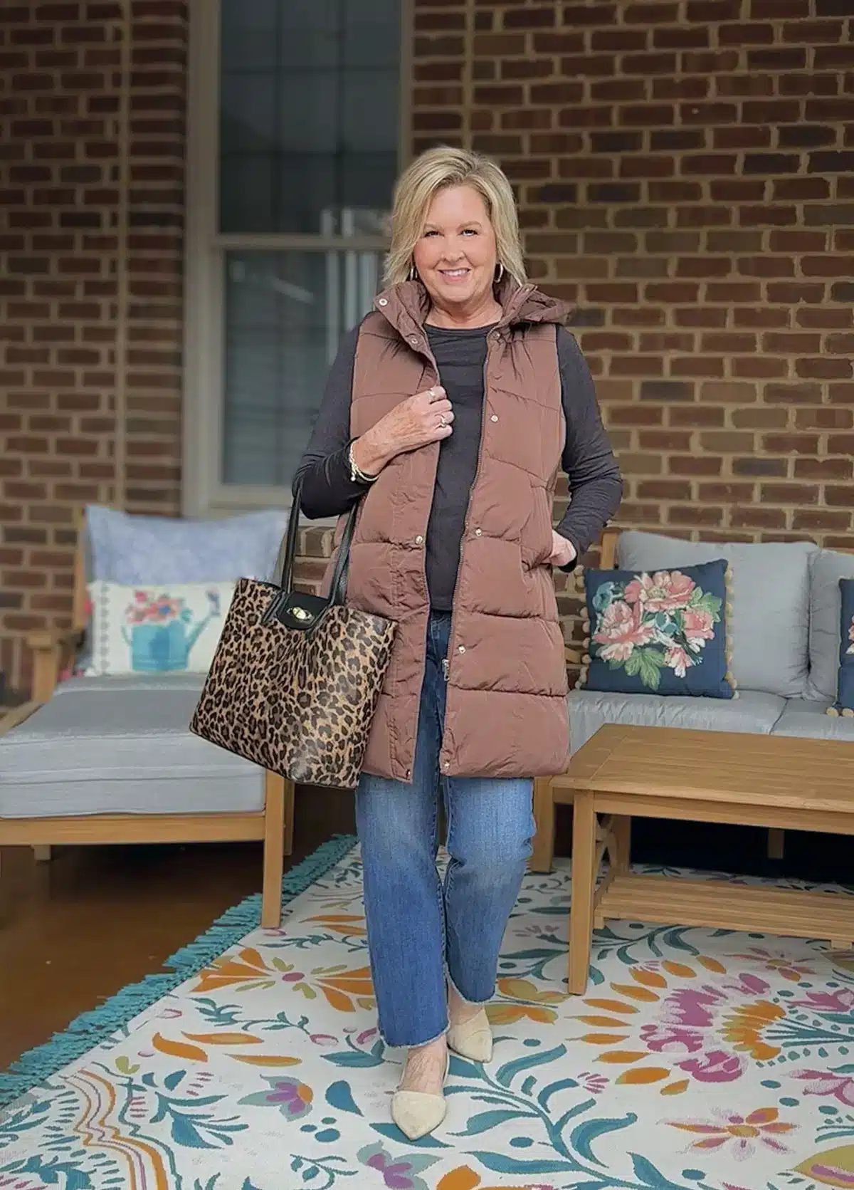 Classic Long Sleeve Tee to layer under jackets and vests.
