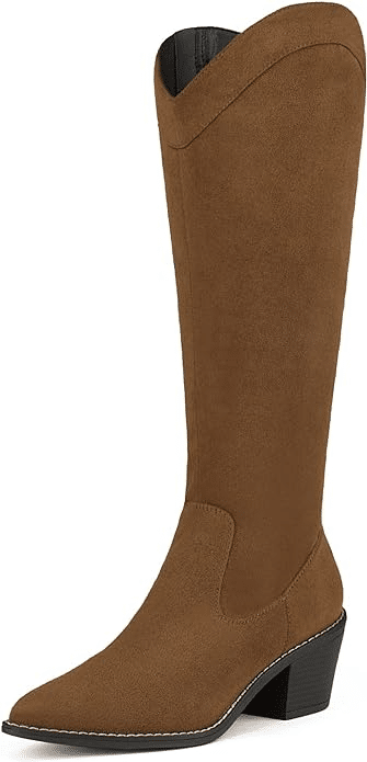 50 is not old fashion blogger The Best Boots and Booties Under $150 cowboy