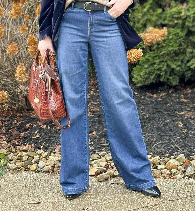 Over 50 Fashion Blogger, Tania Stephens is showing how to wear black for the holidays11