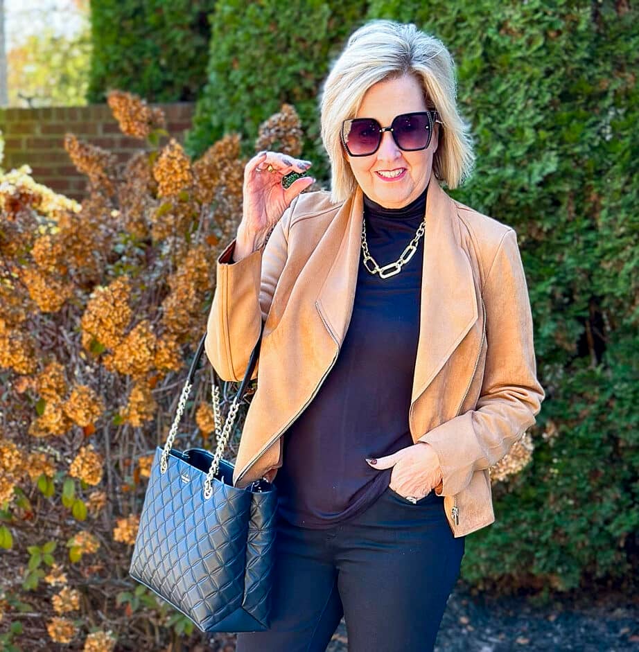 Over 50 Fashion Blogger, Tania Stephens is styling three Casual Outfits For A Relaxed Holiday From Nordstrom Rack3