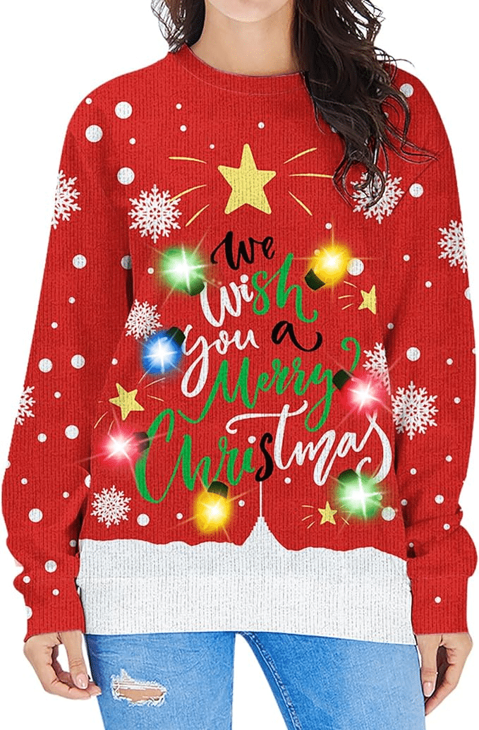 The Best Ugly Christmas Sweaters Tania Stephens Fashion Blogger 50 Is not old Christmas tree