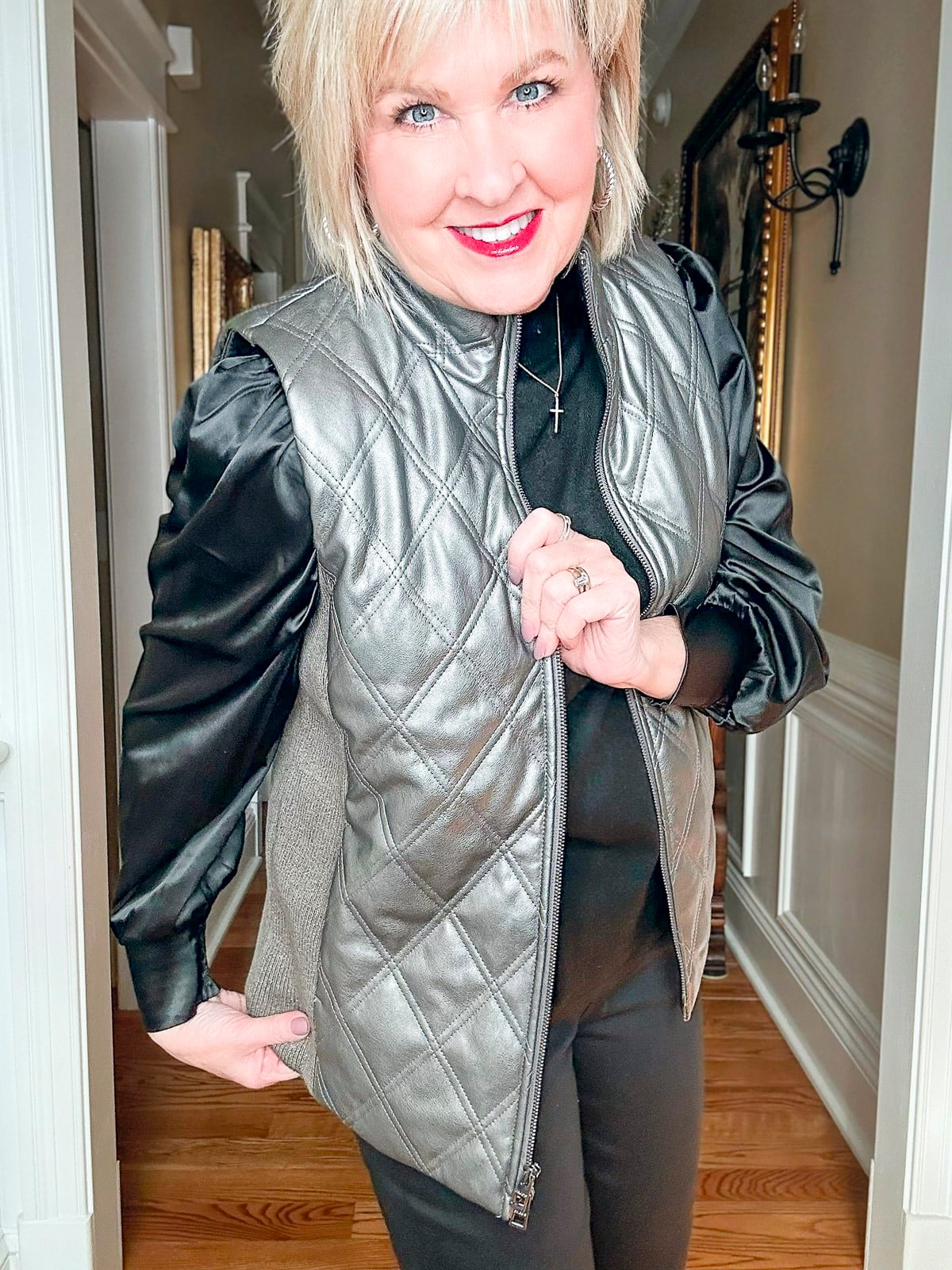 Over 50 Fashion Blogger, Tania Stephens is doing an amazing in home try on haul with Chico's13