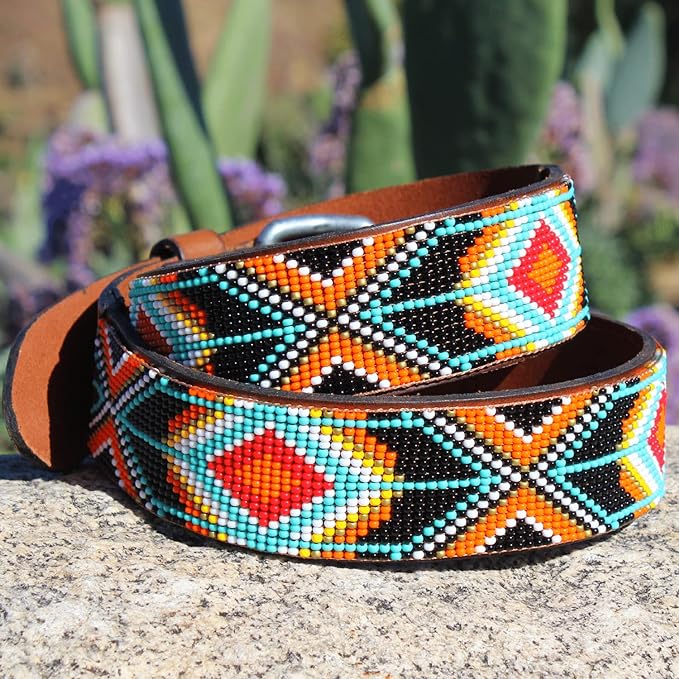 Great High-Quality Belts For Women To Buy Now fashion blogger tania stephens 50 is not old beaded