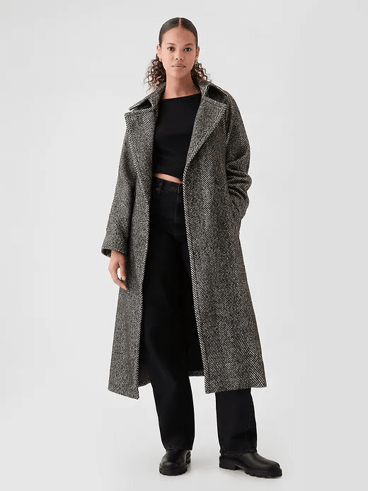 The Best Winter Handbags for Women Over 50 tania stephens 50 is not old fashion blogger  herringbone