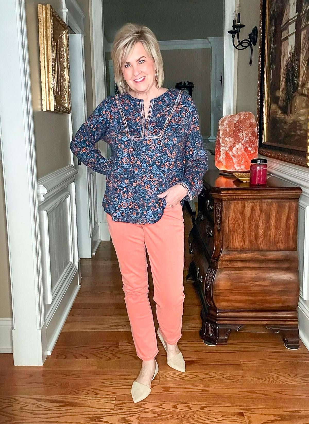 Over 50 Fashion Blogger, Tania Stephens is showing 3 casual  ways to style Pantone's Color of the year8