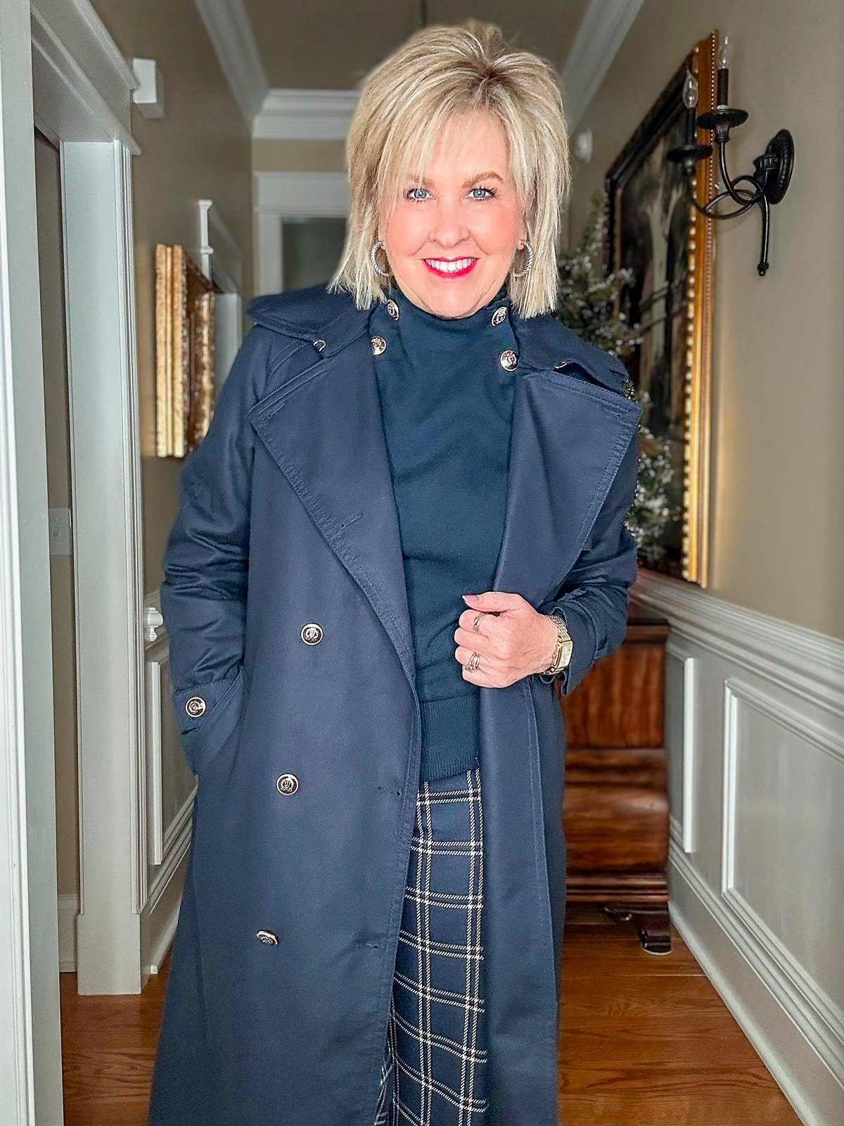 Over 50 Fashion Blogger, Tania Stephens is showing women's fashion over 50 with a try on from Ann Taylor2
